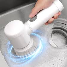 USB Rechargeable Electric Cleaning Brush – Powerful Multi-Purpose Scrubber for Kitchen, Bathroom & Home