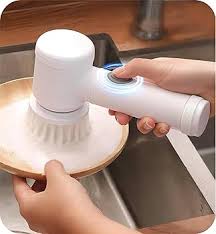 USB Rechargeable Electric Cleaning Brush – Powerful Multi-Purpose Scrubber for Kitchen, Bathroom & Home